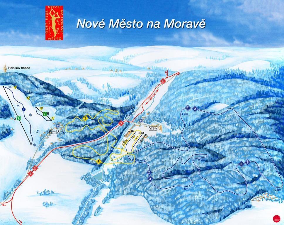 Luxusní Apartmán Family NMNM Nove Mesto na Morave Exteriér fotografie